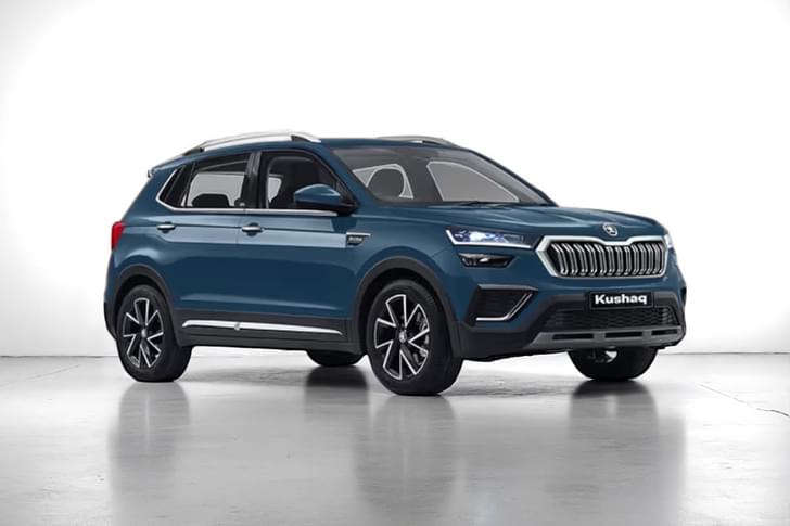 Skoda Kushaq Color Lava Blue